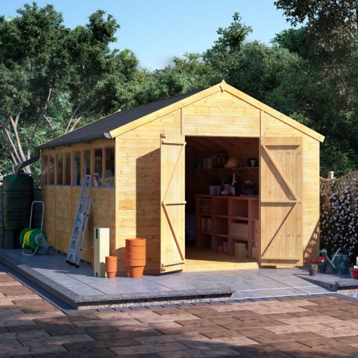 BillyOh Expert Apex Workshop - Garden Buildings Direct
